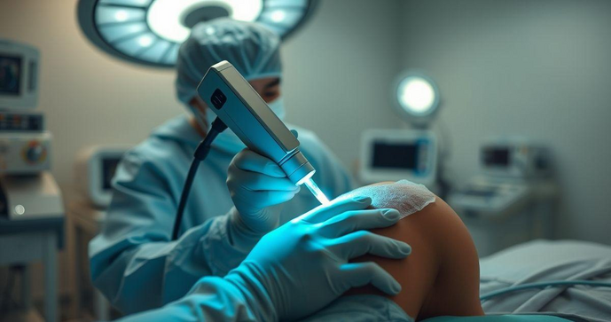 Tratamento de Ferida a Laser Revoluciona a Recuperação Rápida